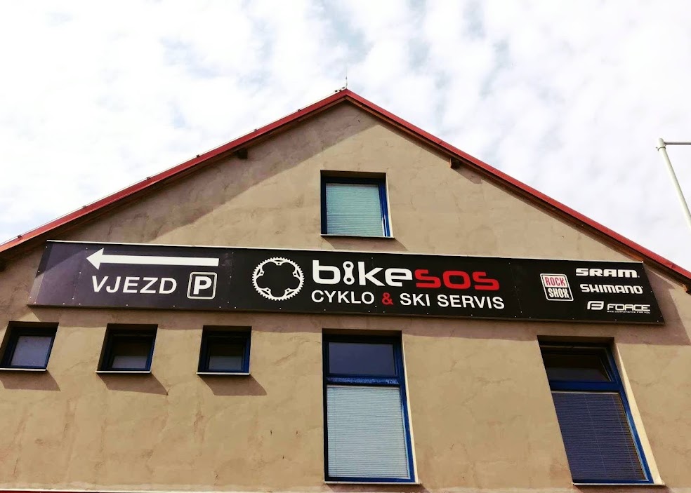 Vjezd do servisu BIKESOS